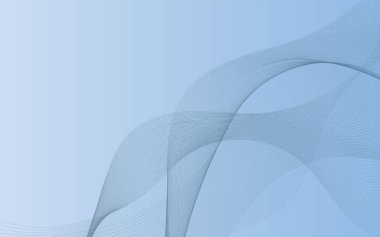 Sunum tasarımı için modern mavi soyut arkaplan