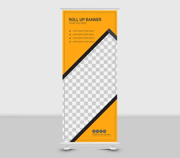 Modern katlanabilir pankart, x pankart tasarımı, iş broşürü, poster, sunum, kurumsal ve web afişi