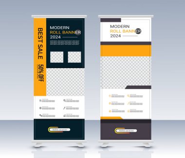 Şirket, işletme, ajans, ekran, sunum, reklam, kapak, broşür için pankart tasarımı yapıyor. Modern X pankartı. Pankartı çek. Sancak dur