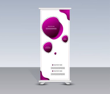 İş, ajans, reklam, sunum, kapak, görüntü, metin için modern pankart tasarımı. Sancak dur. X pankartı, çek bayrağı.