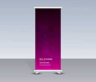 İş, metin, görüntü, sunum, reklam için modern pankart ve modelleme