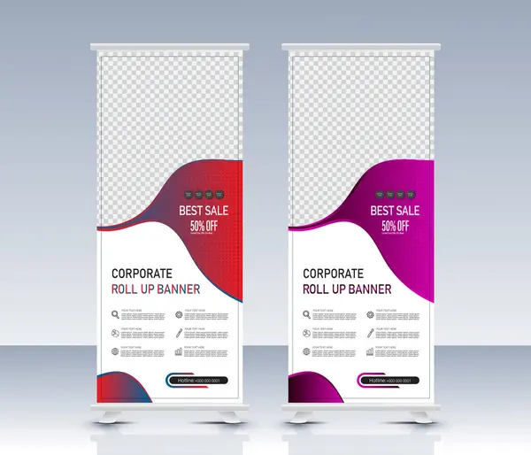 Şirket, işletme, ajans, ekran, sunum, reklam, kapak, broşür için pankart tasarımı yapıyor. Modern X pankartı. Pankartı çek. Sancak dur