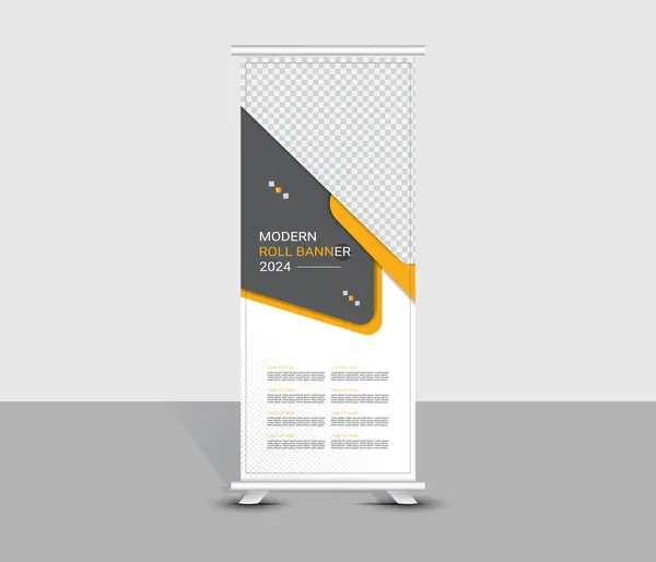 Modern geometrik rulo şablon tasarımı ekran, sunum, reklam, metin, arka plan, kapak, poster, broşür. Yaratıcı X bayrağı, çek bayrağı, dur bayrağı