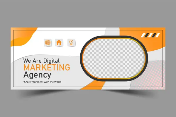 Sosyal medya sonrası Fb kapak şablon tasarımı