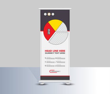 Modern şirket pankartı, pankart, pankart, pankart, iş için pankart tasarımı