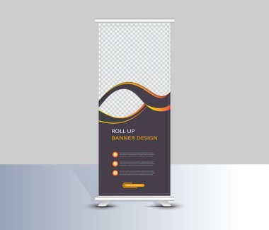 Modern şirket pankartı, pankart, pankart, pankart, iş için pankart tasarımı