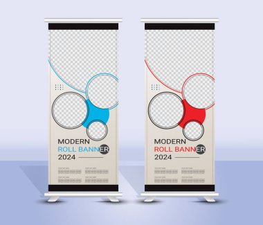 Modern şirket pankartı, pankart, pankart, pankart, iş için pankart tasarımı