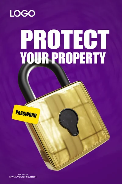 asma kilit ve parola ile güvenlik kilidi