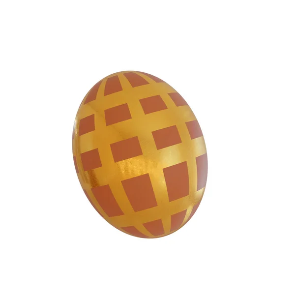 Ikona Velikonočního Vajíčka Izometrický Symbol Vektoru Koule Pro Webový Design — Stock fotografie
