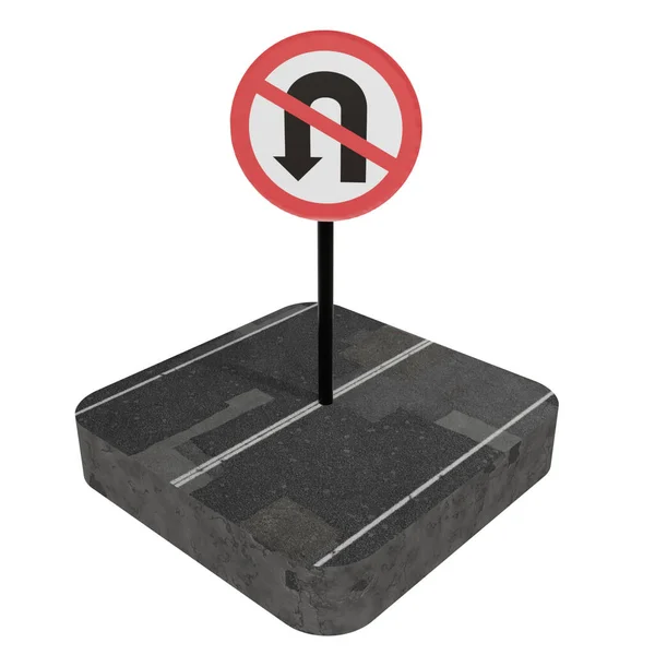 Közúti Jelzőtábla Stop Szimbólummal — Stock Fotó