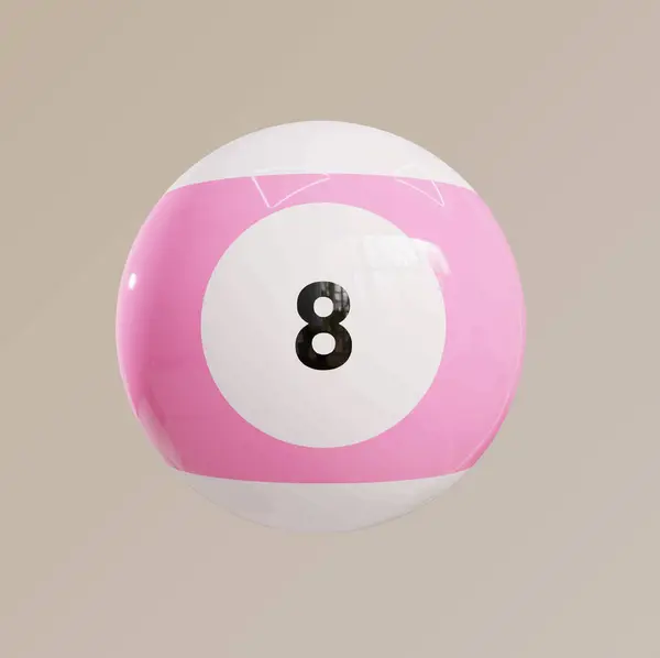 Pembe toplu 8 numara.