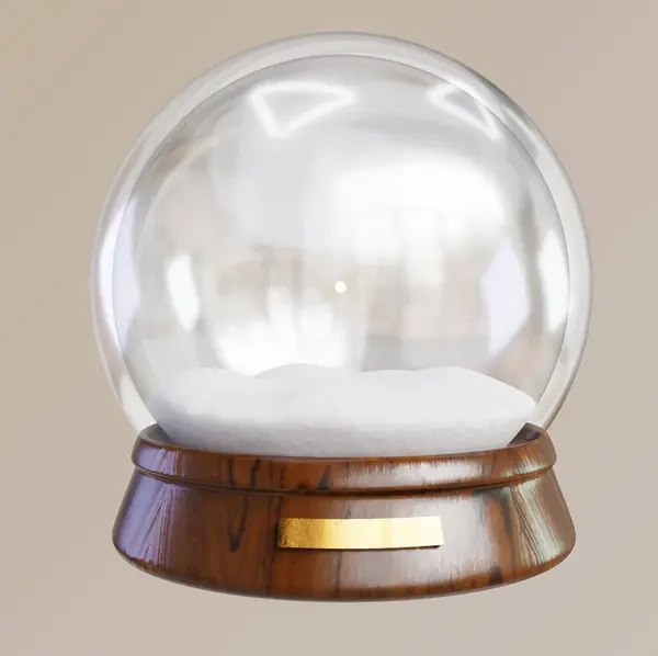 kristal top beyaz zemin üzerine