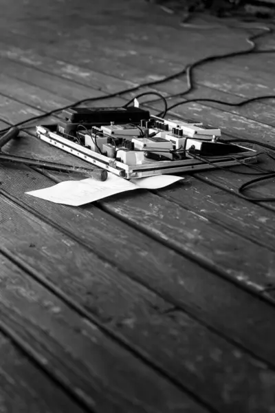 Müzik aleti siyah beyazı anlatıyor