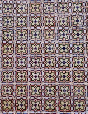Portekiz seramik azulejo fayans dokusu elementi kapat