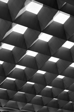 Lizbon 'un siyah beyaz mimari unsurları