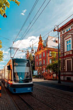 Bydgoszcz sokaklarında modern tramvay