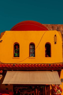 Rodos şehrinin elementleri ve detayları