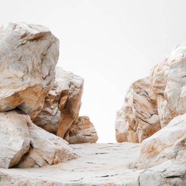  Huzurlu doğal bir çevre Kayalık bir uçurum.