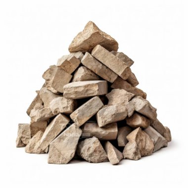 Kaya taşının dokusu ve deseni izole