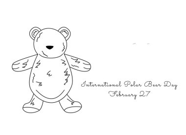 Uluslararası Kutup Ayısı Günü 'nü kutlamak için bu çizelge uygun..