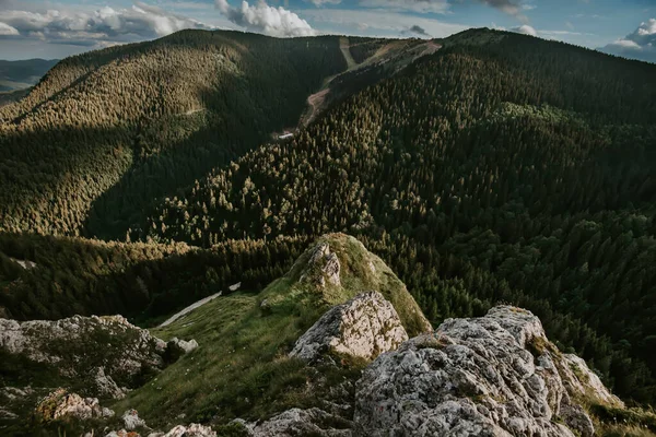 Berglandschap Nationaal Park Kopaonik Natuurgebied Servië Panoramisch Uitzicht Vanaf Eagles — Stockfoto