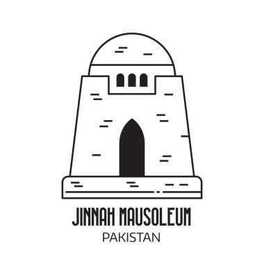 Pakistan tarihi simgesi Jinah Anıtmezarından esinlenilmiştir. Ayrıca Karaçi 'deki Mazar-e-Quaid veya Ulusal Anıtmezar olarak da bilinir..