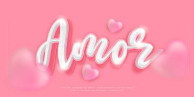 3d yazı tipi biçimi düzenlenebilir metin efekti