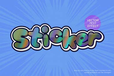 Düzenlenebilir metin efekti yazı tipi biçimi