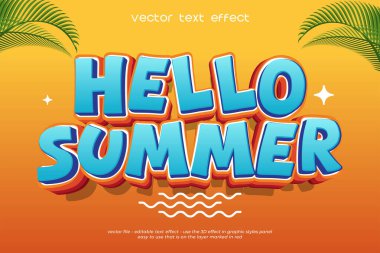 Merhaba yaz düzenlenebilir metin efekti