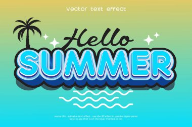 Merhaba komik yazı efekti