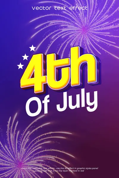 4 Temmuz Bağımsızlık Günü. Karanlık arka planda havai fişek patlaması.