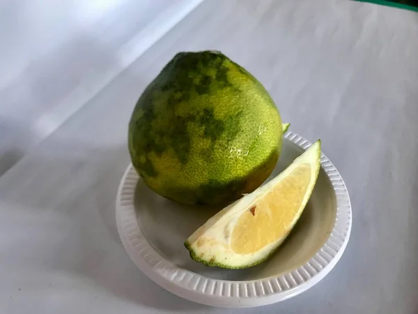 Close Lime Sliced — Zdjęcie stockowe