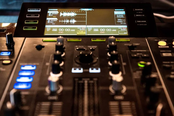 DJ workstation at the event