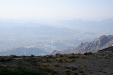 Medine - Kasım 2024: 27 Kasım 'da Suudi Arabistan' ın Medine kentindeki Taif şehri manzarası