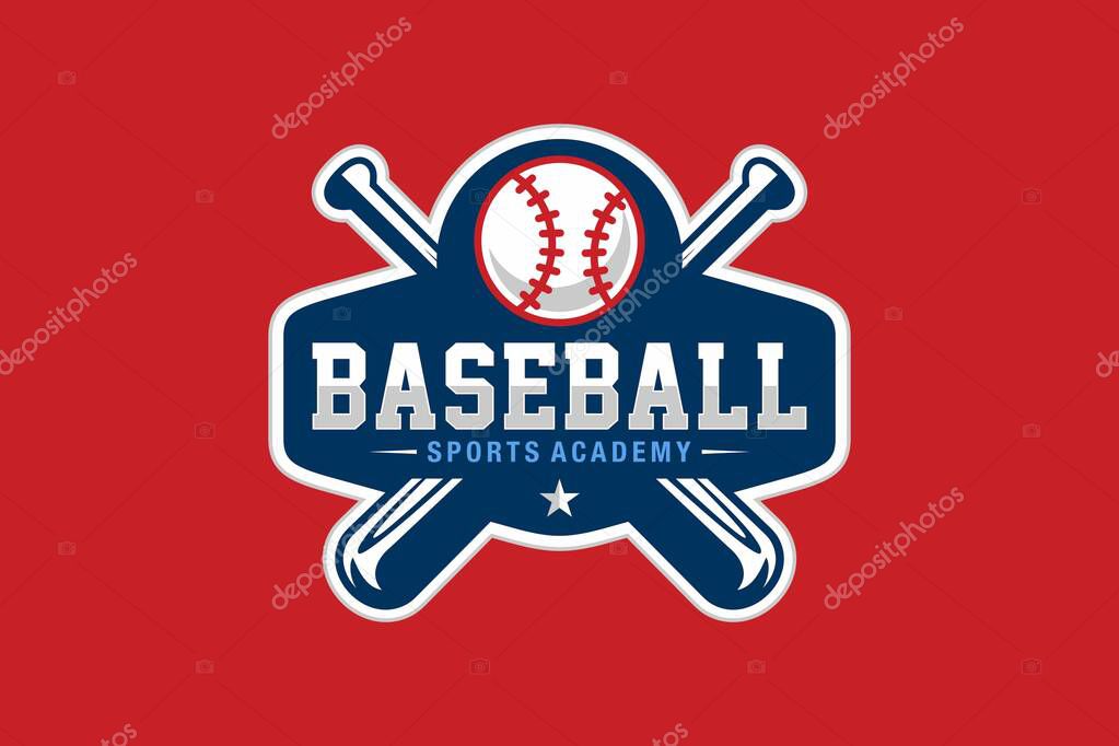 Baseball Team Logo Template Design
