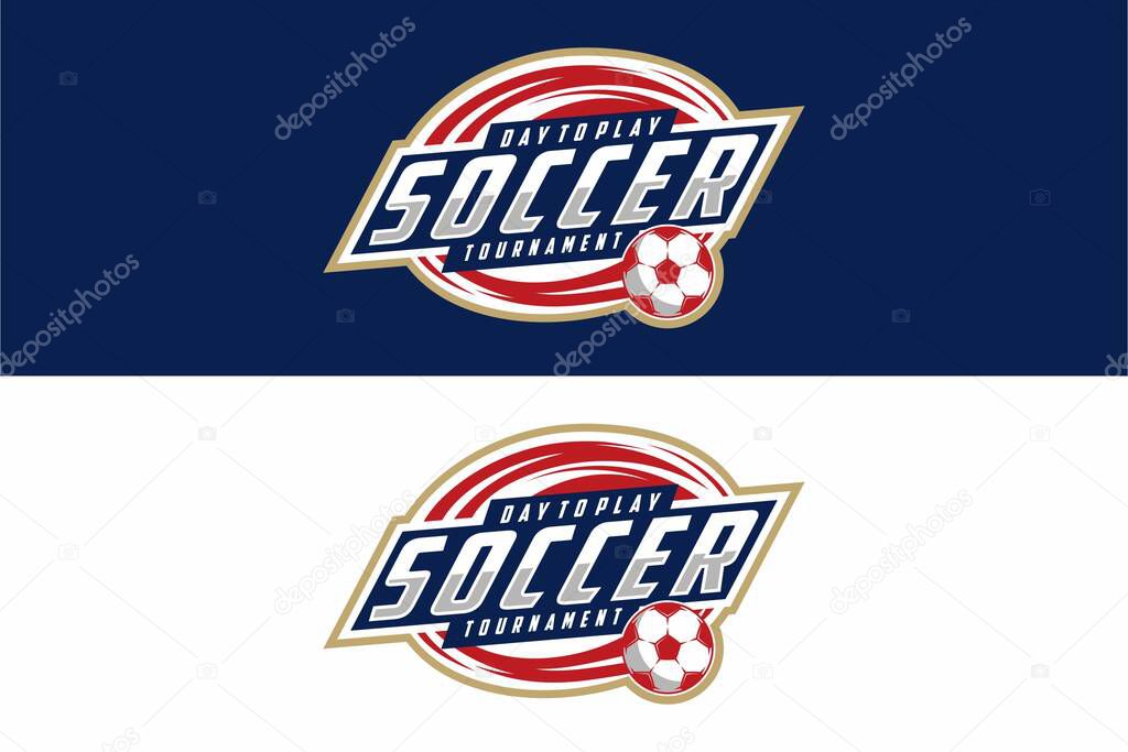 Football club sport logo design