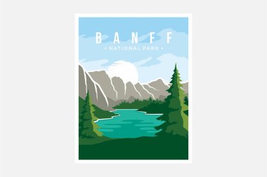 Banff Ulusal Parkı poster tasarımı