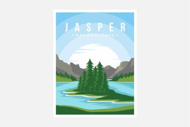 Jasper Ulusal Park poster tasarımı