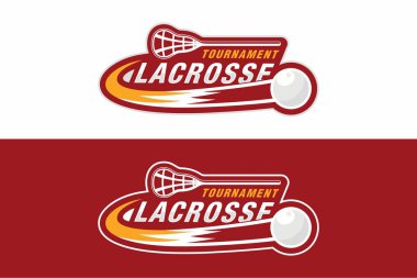 Modern minimalist tarzda lakros rozet logosu