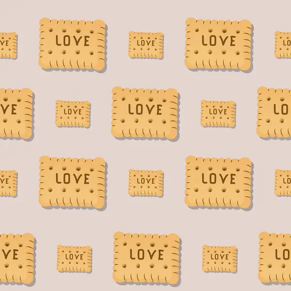 Kurabiye deseni, düz stil