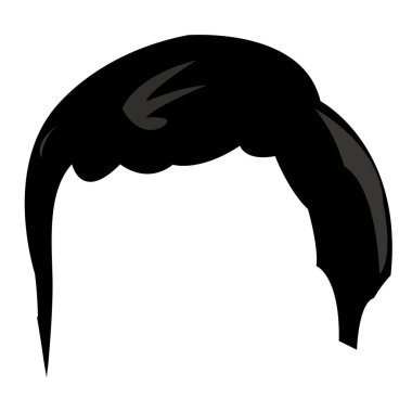 Erkek avatar simgesi. Basit biçim tasarımı.