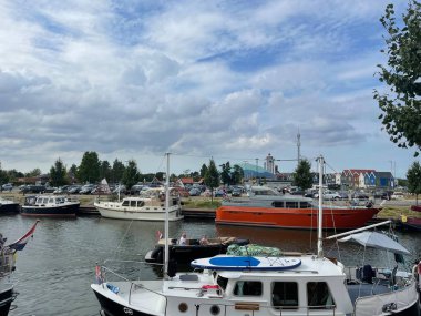                   Beautiful walk in harbor in Nederlands 