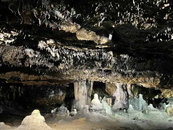 the beautifulview  in the cave of the caves in Belgium 