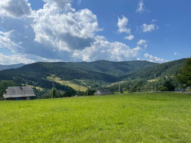 Kırsal kesimde güzel bir manzara, Ukrayna
