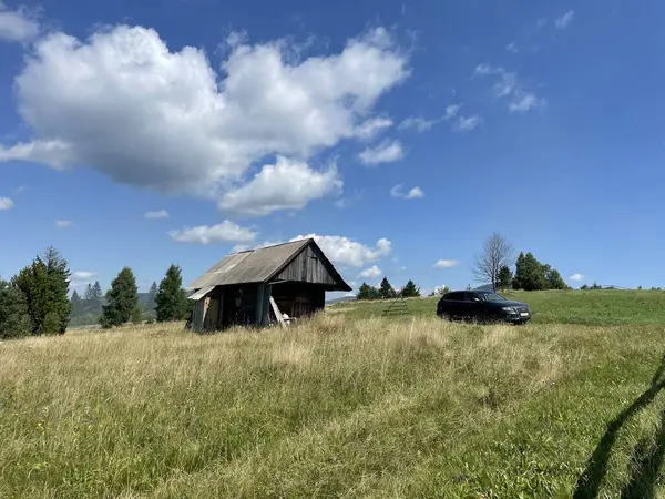 Kırsal kesimde güzel bir manzara, Ukrayna