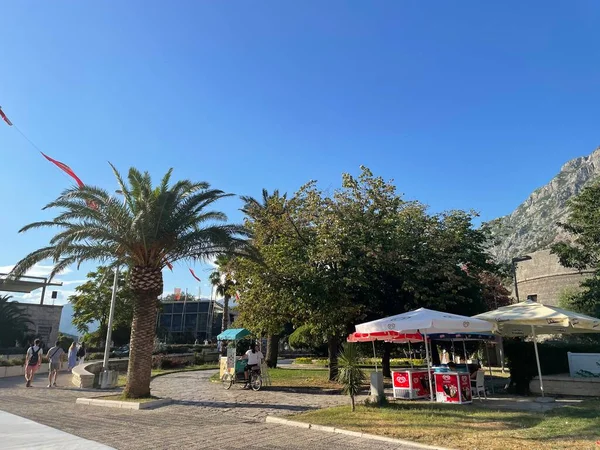 Dağlardaki şehir parkı.