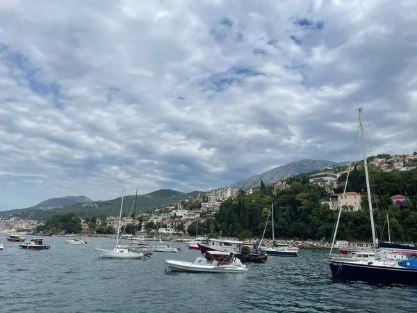 Kotor şehrinin manzarası, mongol.