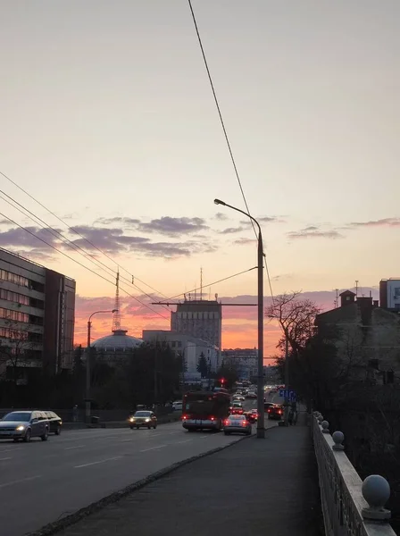 ウクライナの街の眺め — ストック写真