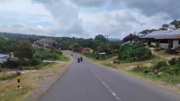 Aceh Indonésia Março 2023 Viaje Para Cidade Takengon Com Vistas — Vídeo de Stock