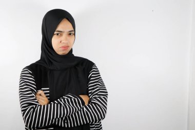 öfkeli kadın portresi